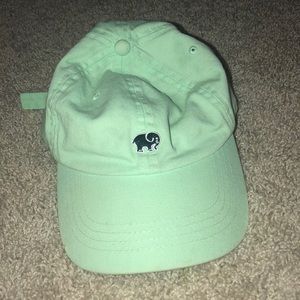 Mint blue ivory Ella hat